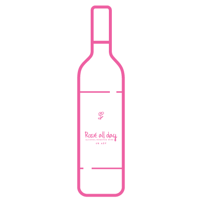 Rose All Day Icon - Zero 750 Bottle Shot