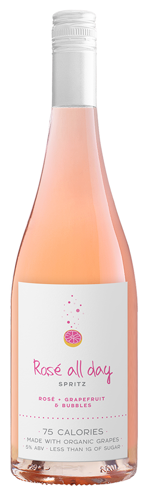 Rose All Day Grapefruit Spritz - Front of Bottle